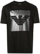 Emporio Armani Metallic Logo T-shirt - Black