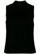 Philosophy Di Lorenzo Serafini Two Tone Pleated Skirt Dress - Black