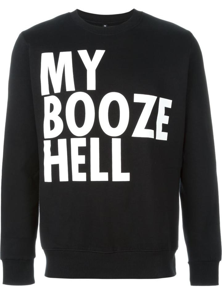House Of Voltaire Jeremy Deller My Booze Hell Sweatshirt
