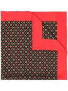 Gucci Star Motif Scarf - Red