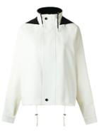 Egrey Hooded Jacket, Women's, Size: 36, Blue, Polyester/viscose/spandex/elastane