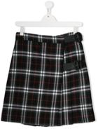 Burberry Kids Teen Luiza Vintage Check Skirt - Black