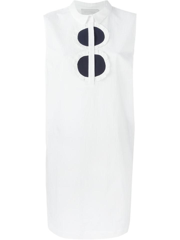 L'autre Chose Front Pleat Detail Dress