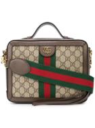 Gucci Ophidia Gg Shoulder Bag - Brown