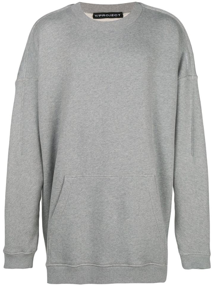 Y / Project Deconstructed Hoodie - Grey