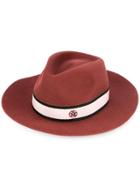Maison Michel Rico Hat - Red