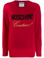Moschino Couture Jumper - Red
