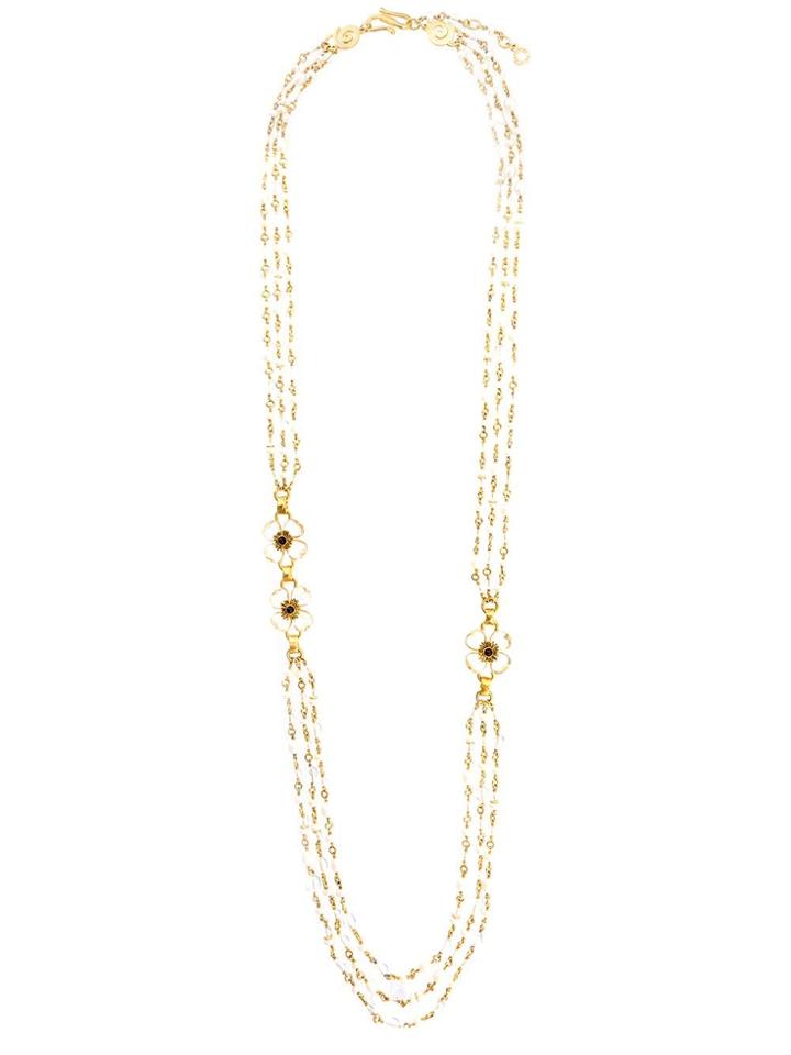 Goossens Trèfle Sautoir Necklace - Gold