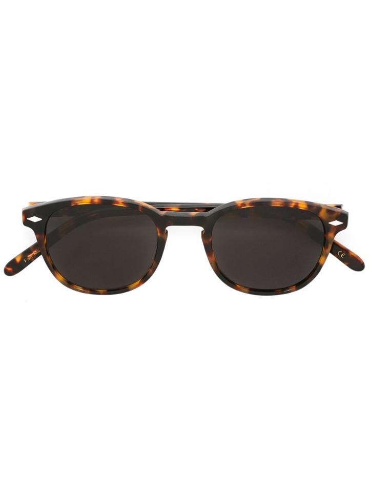 Lesca Square Shaped Sunglasses - Brown
