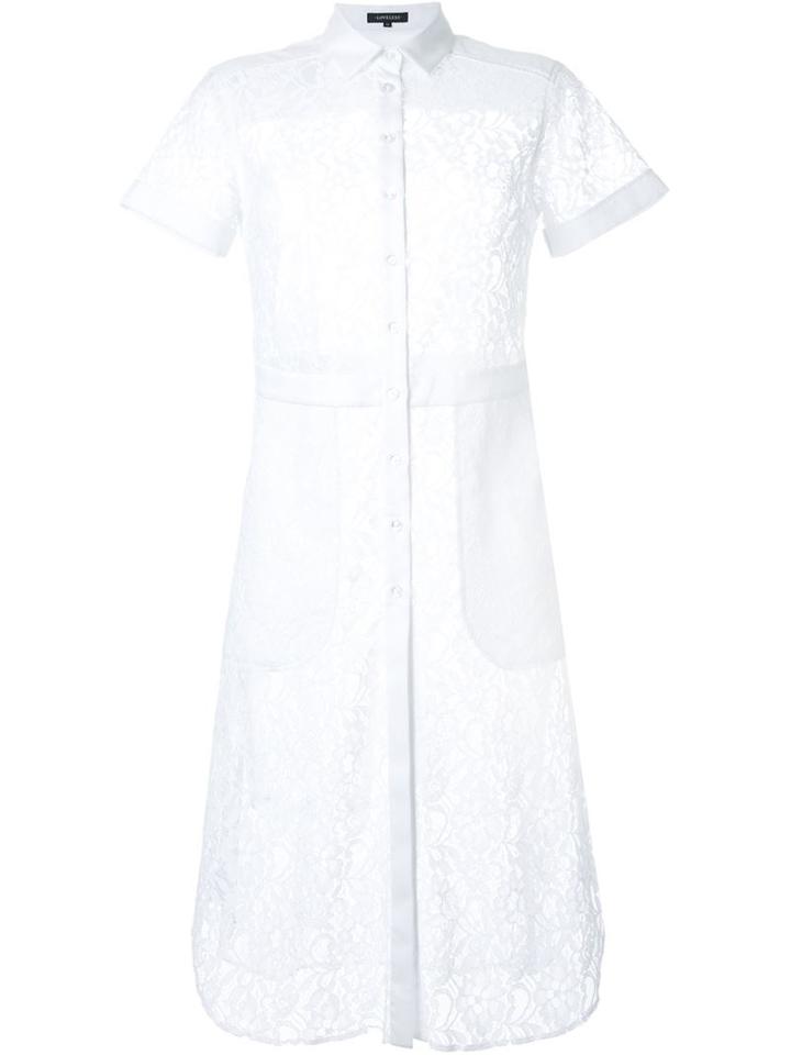 Loveless Lace Shirt Dress