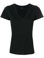 Vince V-neck Top - Black