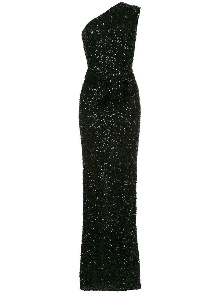 Rachel Gilbert Kristie Gown - Black