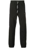 Carhartt Logo Printed Track Pants - Black