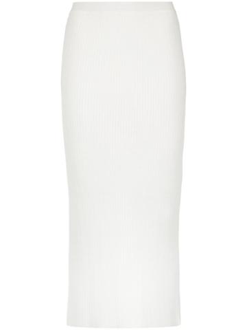 Nk Midi Skirt - White