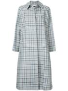 H Beauty & Youth Long Checked Coat - Multicolour