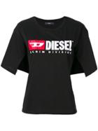 Diesel Split Sleeve T-shirt - Black