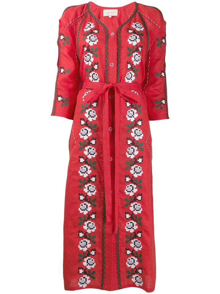 Sleeping Gypsy Embroidered Kaftan Dress