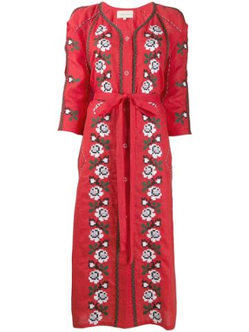 Sleeping Gypsy Embroidered Kaftan Dress
