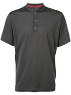 Kiton Plain Polo Shirt, Men's, Size: Xxl, Grey, Cotton