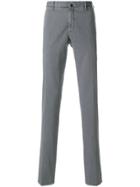 Incotex Straight-leg Suit Trousers - Grey