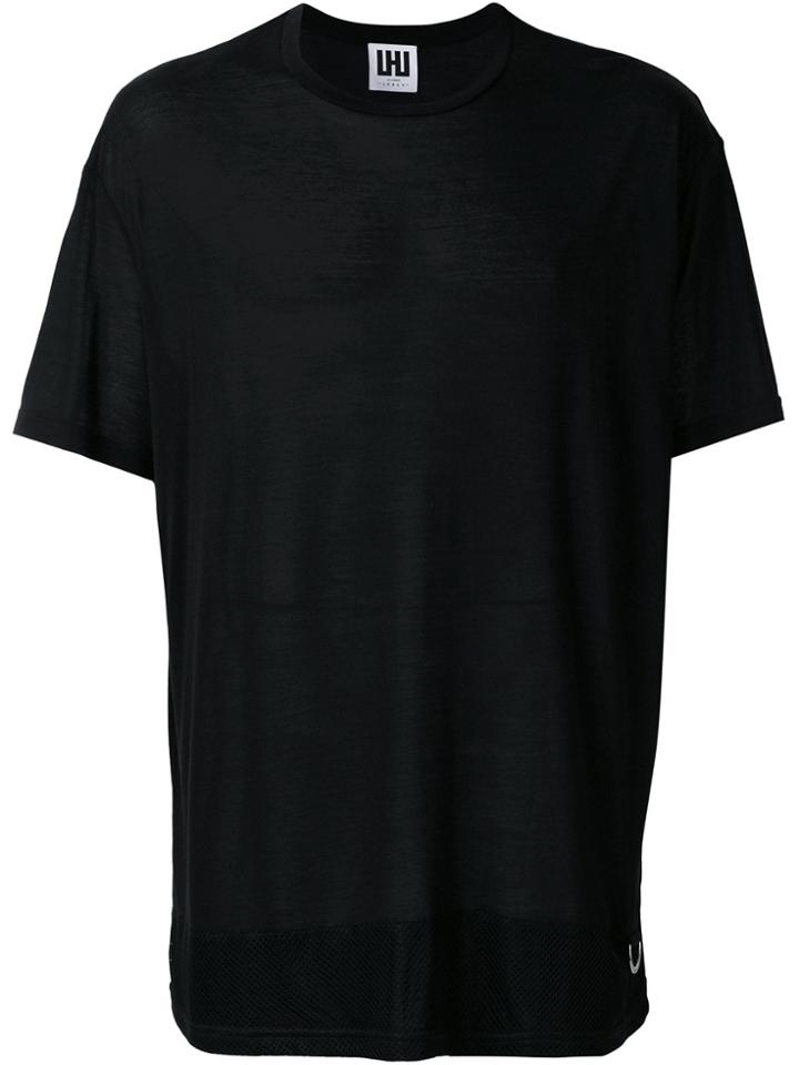Les Hommes Urban Loose Fit T-shirt - Black