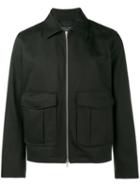 Rag & Bone Eddie Jacket, Men's, Size: Large, Black, Cotton/calf Leather/nylon/cotton