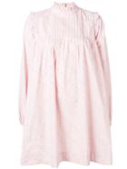 Ganni Floral Patterned Georgette Dress - Pink