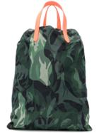 Alexander Mcqueen Drawstring Camouflage Backpack - Green