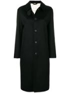 Mackintosh 0001 Single Breasted Coat - Black