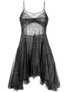 Philosophy Di Lorenzo Serafini Shimmer High Low Dress - Black