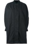 Ahirain Oversized Coat, Women's, Size: Small, Black, Polyester/polyamide