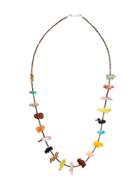 Jessie Western Beaded Animal Necklace - Multicolour