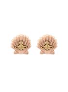 Vivienne Westwood Shell Earrings, Women's, Pink/purple, Rhodium