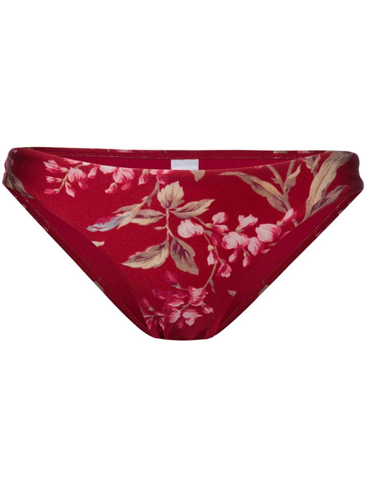 Zimmermann Floral Print Bikini - Red