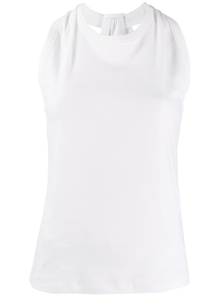 Helmut Lang Round Neck Tank Top - White