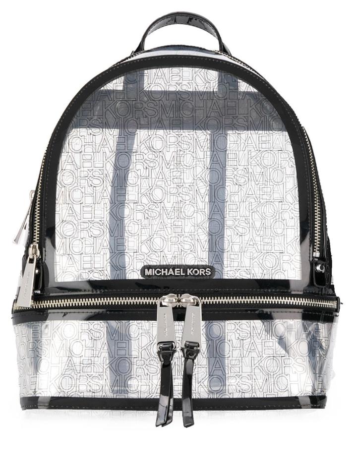 Michael Michael Kors Logo Print Rhea Backpack - Neutrals