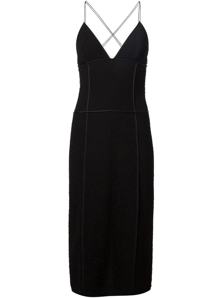 Jason Wu Corded Lace Dress, Women's, Size: 6, Black, Cotton/nylon/viscose