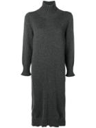 Lorena Antoniazzi Knit Cashmere Dress - Grey
