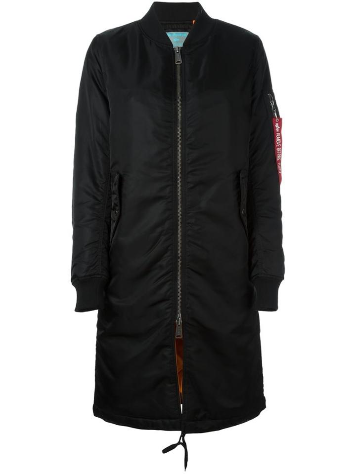Alpha Industries Sleeve Detail Raincoat