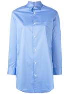 Junya Watanabe Comme Des Garçons - Boyfriend Shirt - Women - Cotton - M, Blue, Cotton