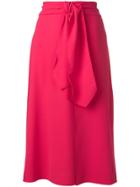 Elisabetta Franchi Tie Waist Skirt - Pink