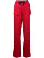 Roland Mouret Patch Pocket Trousers - Red
