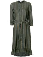Roseanna Striped Dress - Green