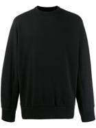 Y-3 Logo Printed Sweatshirt - Black