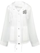 Proenza Schouler Waterproof Button Jacket - White