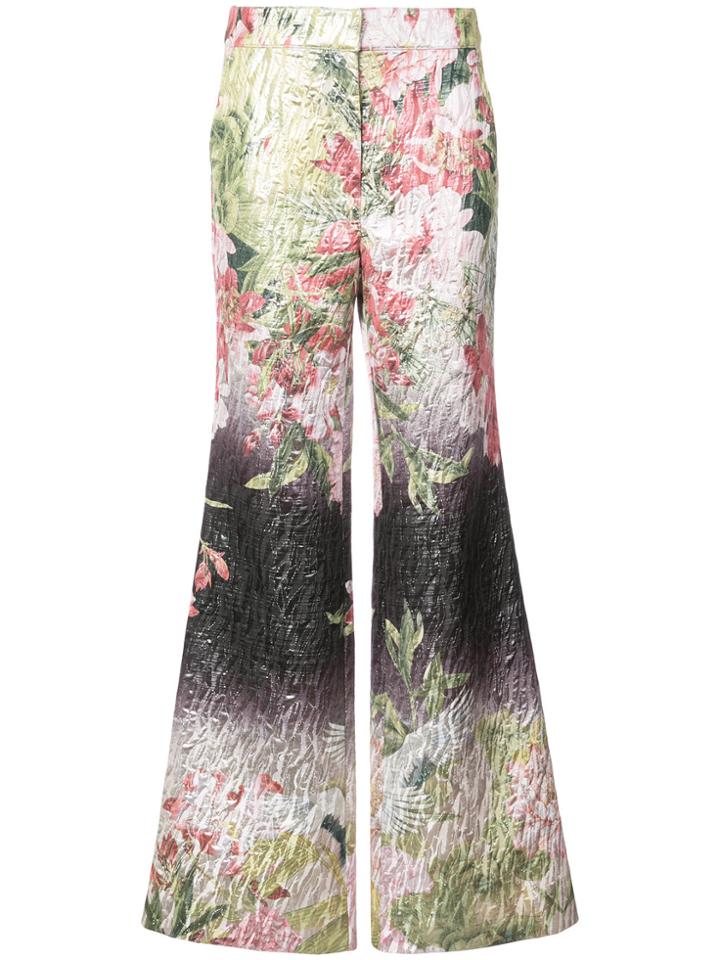 Josie Natori Birds Of Paradise Trousers - Multicolour