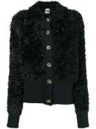 M Missoni Knitted Button Jacket - Black