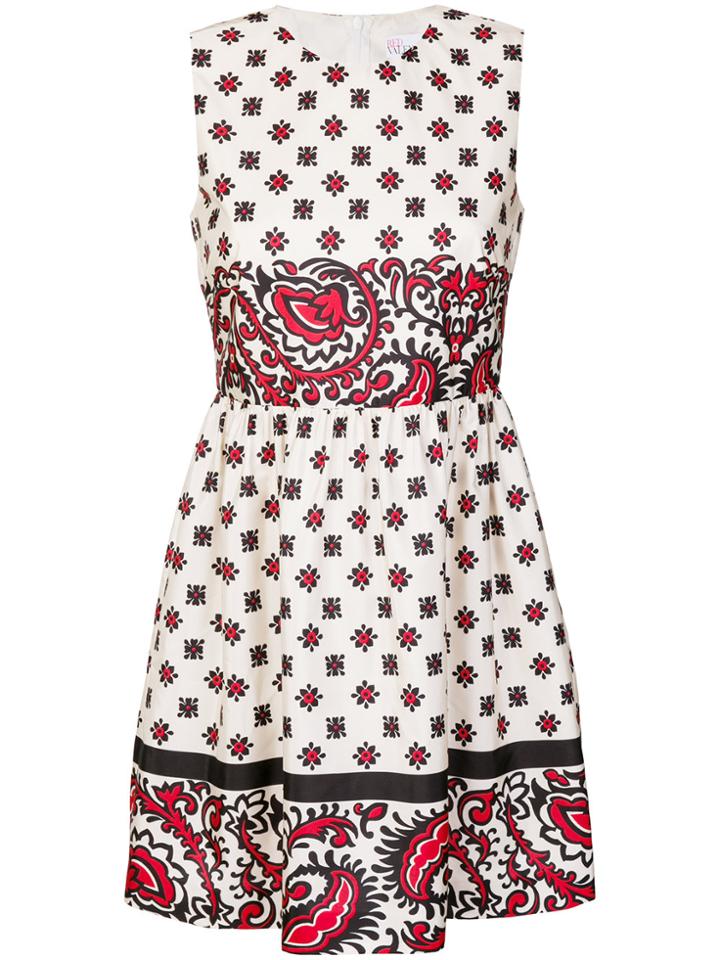 Red Valentino Bandana Print Dress - Nude & Neutrals