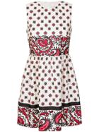 Red Valentino Bandana Print Dress - Nude & Neutrals