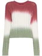 Sies Marjan Britta Cotton Cable Knit Jumper - Dsdg Multicolor